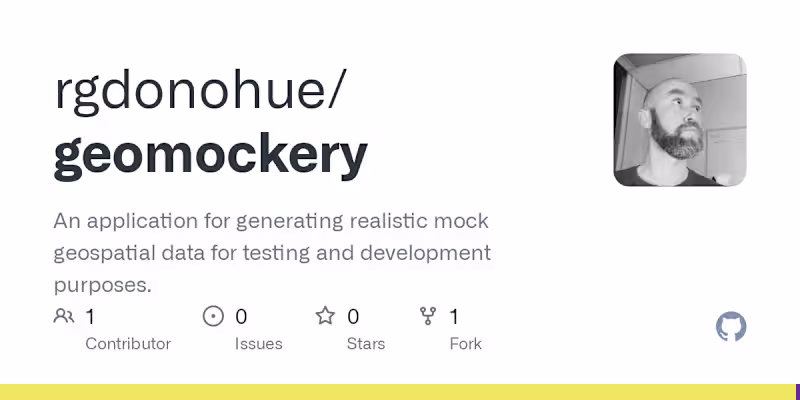 Cover image for Geomockery: AI-Powered Geospatial Data Generator