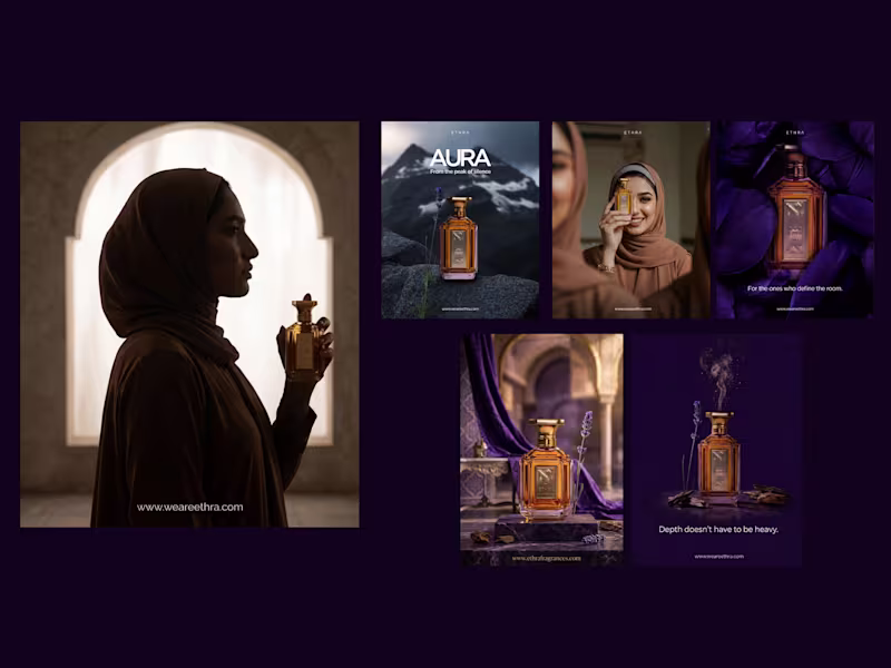 Cover image for AI-Augmented Visual Campaign for We Are Ethra
