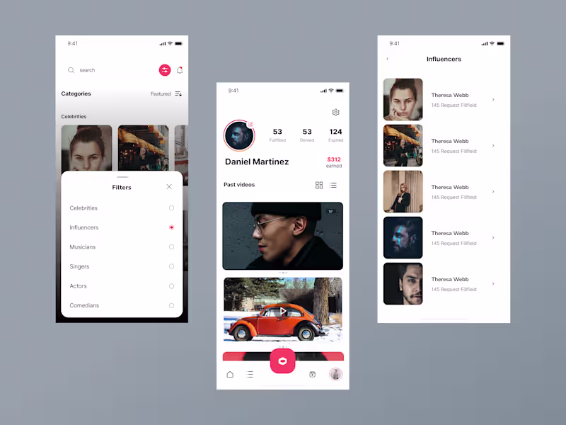 Cover image for Mobile Application Design - UX/UI