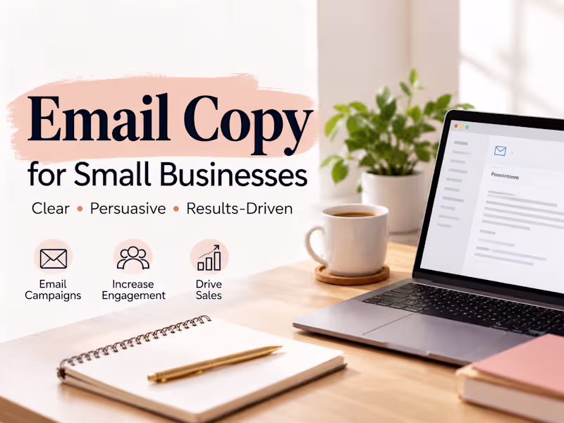 Cover image for Email Copy for Small Businesses