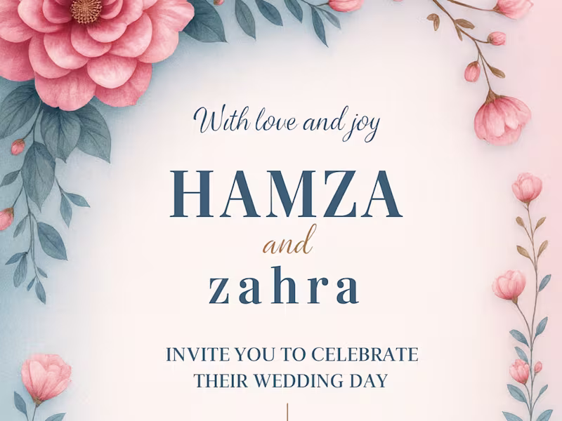 Cover image for Canva Graphic Designer | Wedding Cards & Social Media Posts