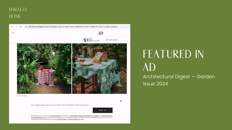 Cover image for Feature - AD Garden Issue