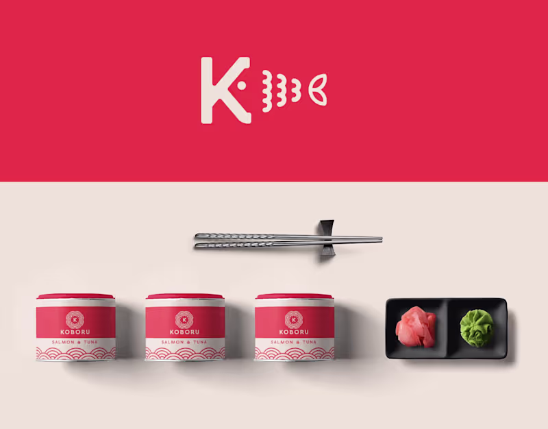 Cover image for Koboru Sushi | Restaurant Brand Identity & Packaging