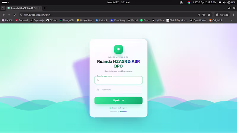 Cover image for SPA Booking Calendar — React