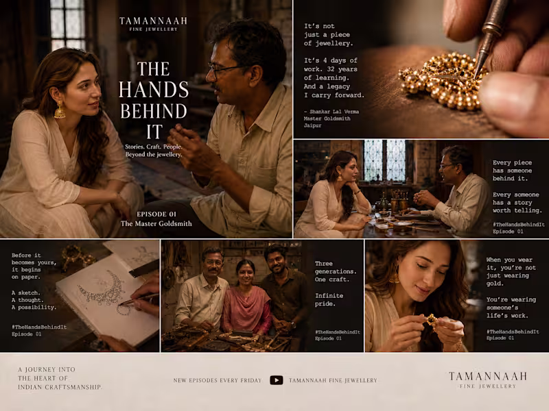 Cover image for Created a campaign for Tamannaah