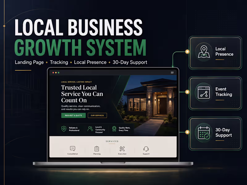 Cover image for Local Business Growth System + 30-Day Support