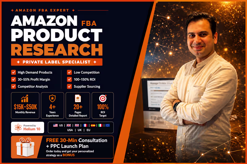 Cover image for Amazon FBA Expert | Product