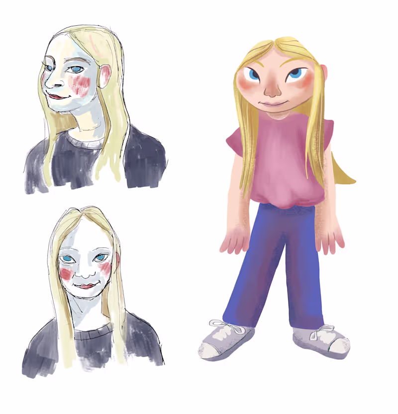 Cover image for Been developing characters design for