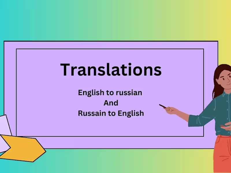 Cover image for Professional Article Translation