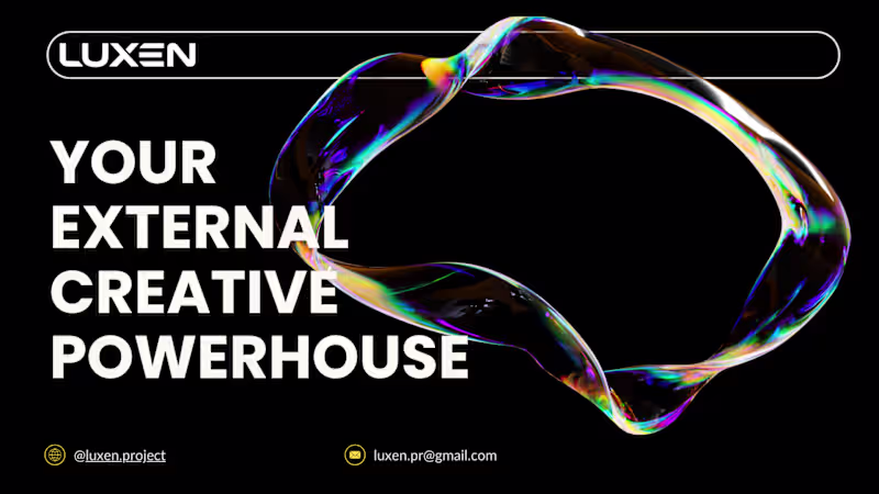 Cover image for Luxen Creative Services Deck