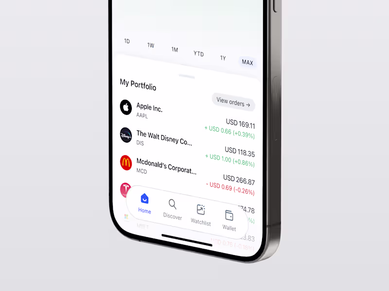Cover image for App Design — Spoin Trading Platform