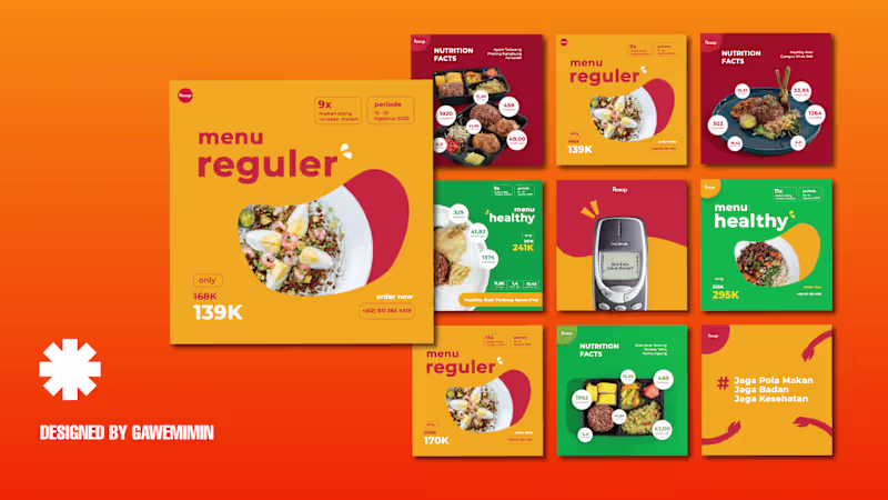 Cover image for Social Media Design | Resap Catering