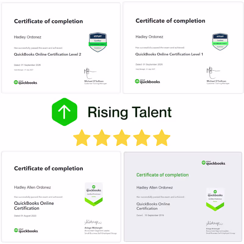 Cover image for QuickBooks Online ProAdvisor Certification