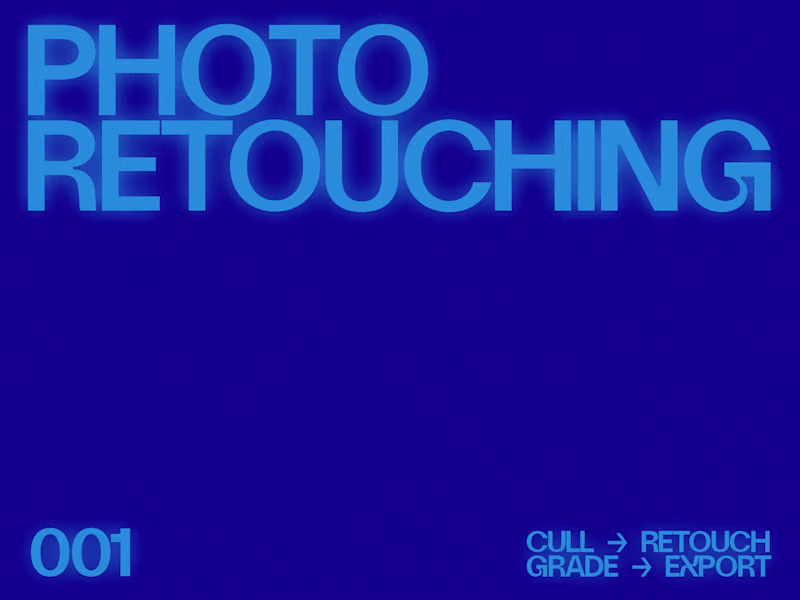 Cover image for Photo Editing and Retouching
