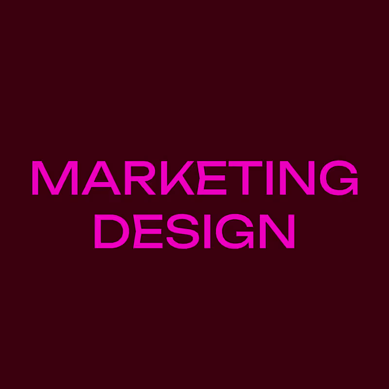 Cover image for Marketing Design
