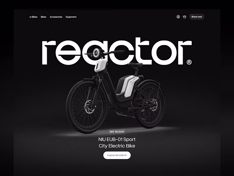 Cover image for Reactor - E-bike ecommerce