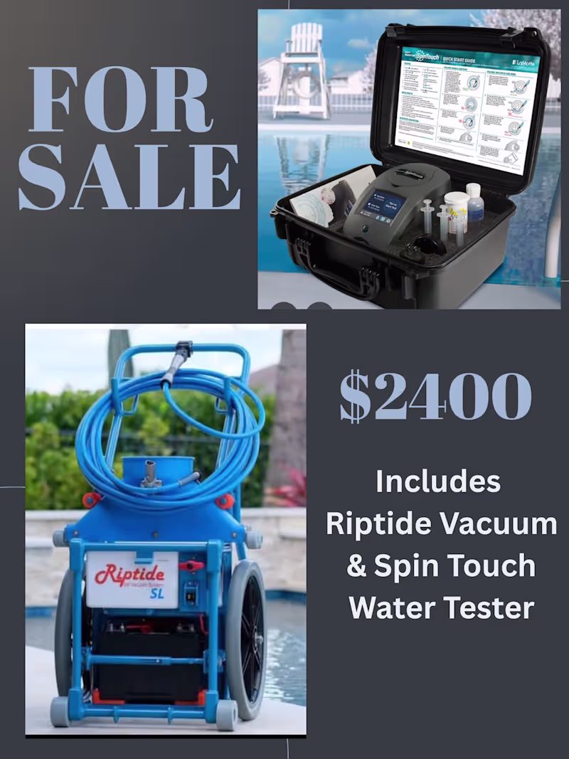 Cover image for Designed a clean “For Sale” ad for a pool company to showcas...