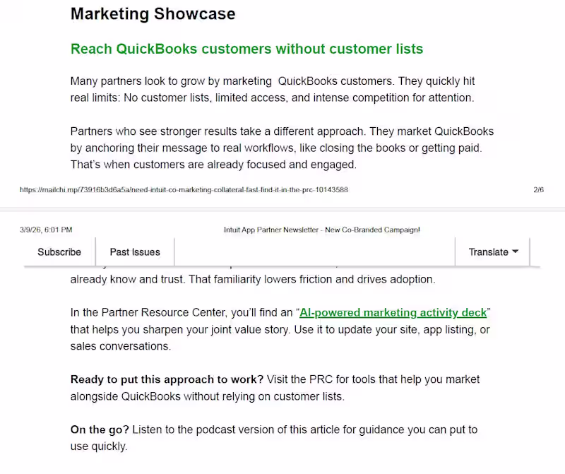 Cover image for Intuit IAPP newsletter articles