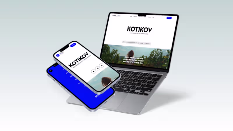 Cover image for Video Production Studio Web Site Redesign with Webflow