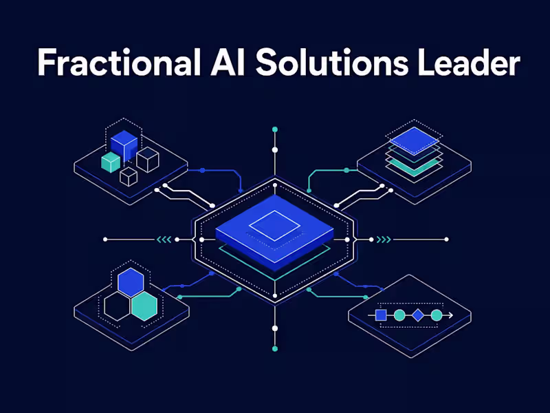 Cover image for Fractional AI Solutions Leader