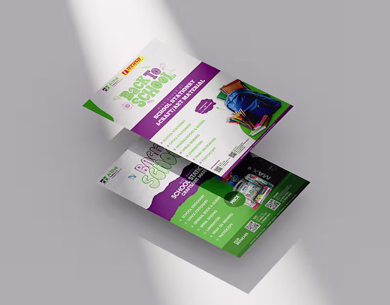 Cover image for Stationary/School Flyer Design