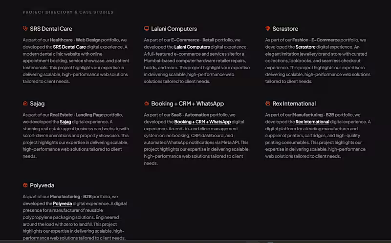 Cover image for Website Development