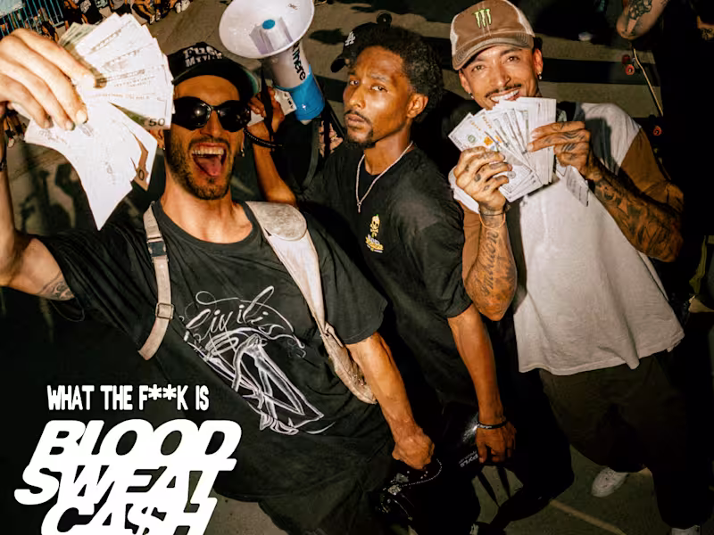 Cover image for Blood Sweat Cash is Out