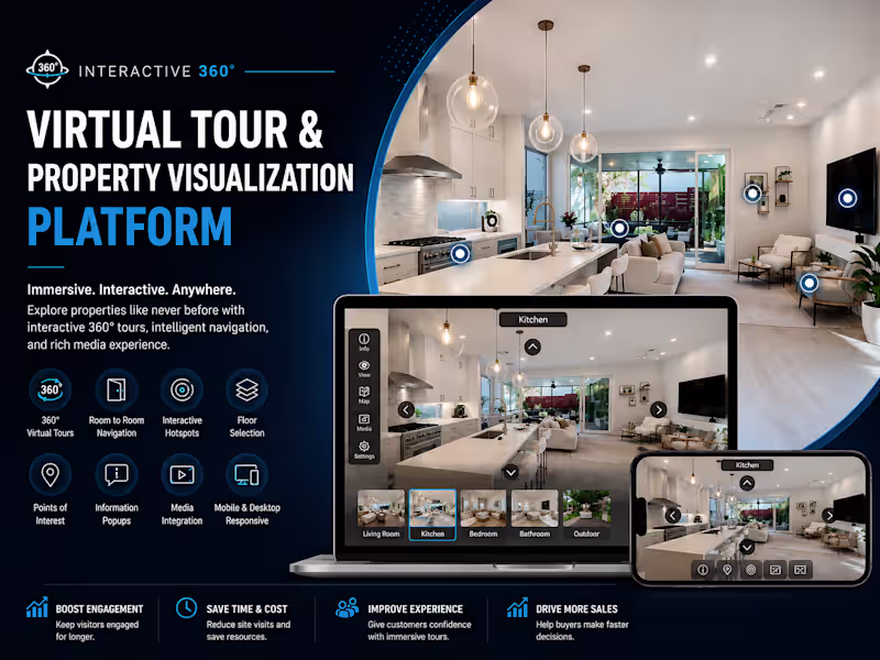 Cover image for Interactive 360° Virtual Tour &