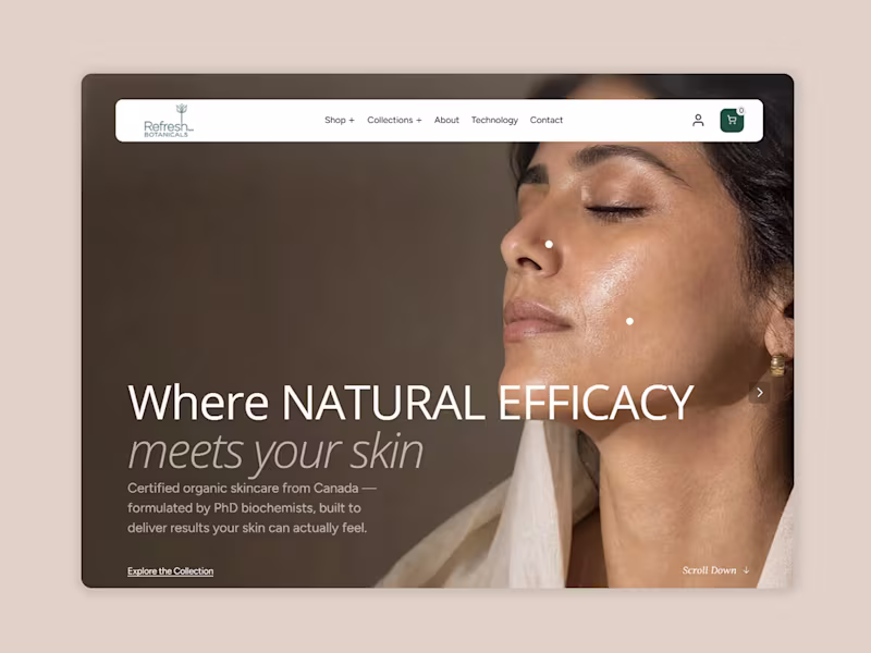 Cover image for Framer website with Shopify integartion