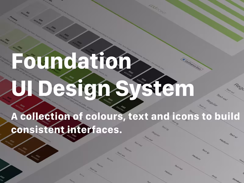 Cover image for Development of a Comprehensive Design System