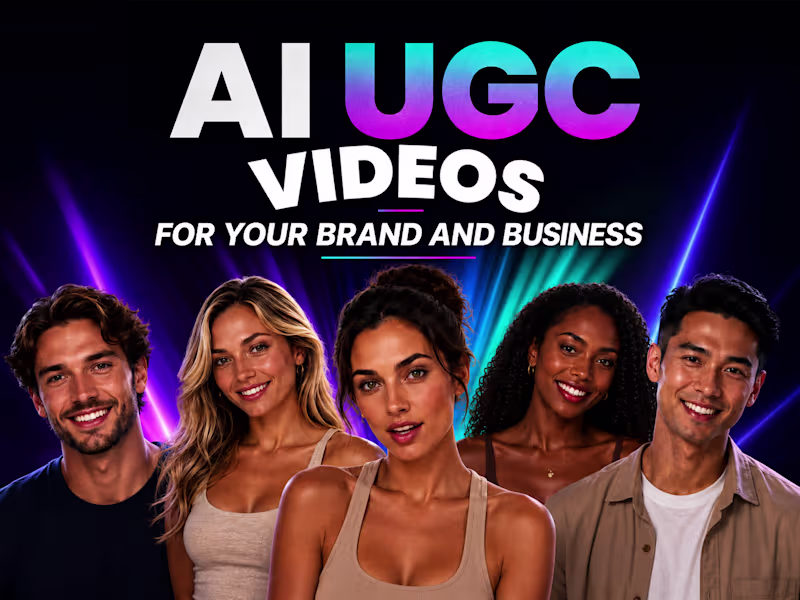 Cover image for AI UGC Video Ads & AI Product Commercials 