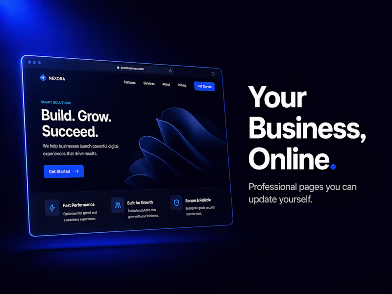 Cover image for Business Landing Pages with Content Management