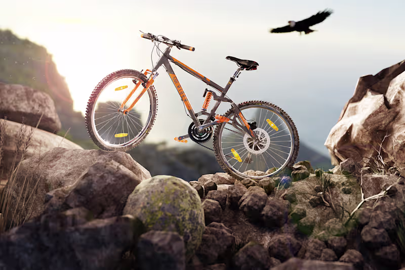 Cover image for Mountain Bike CGI 