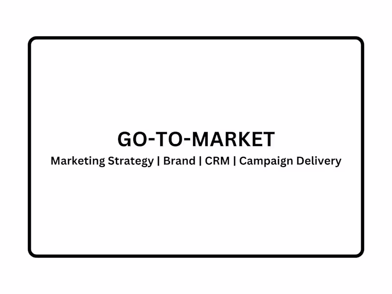 Cover image for Marketing Strategy, Campaign Execution & Optimisation