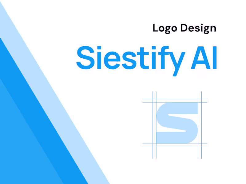 Cover image for Logo Design for Siestify AI