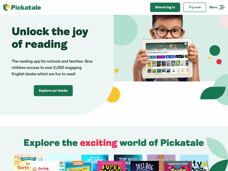 Cover image for Pickatale.com