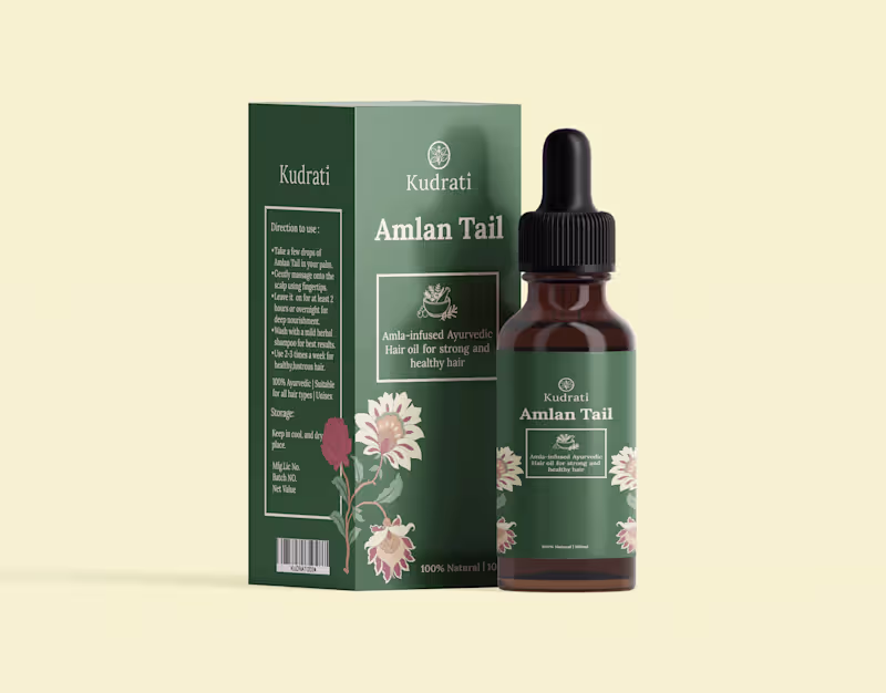 Cover image for Kudrati- Ayurvedic Branding & Packaging
