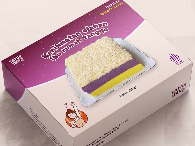 Cover image for Dapur Ibuku (2023) - Box and Pouch Packaging Design