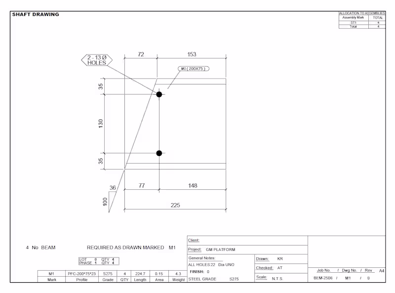 Cover image for Structural Steel Shop Drawings –