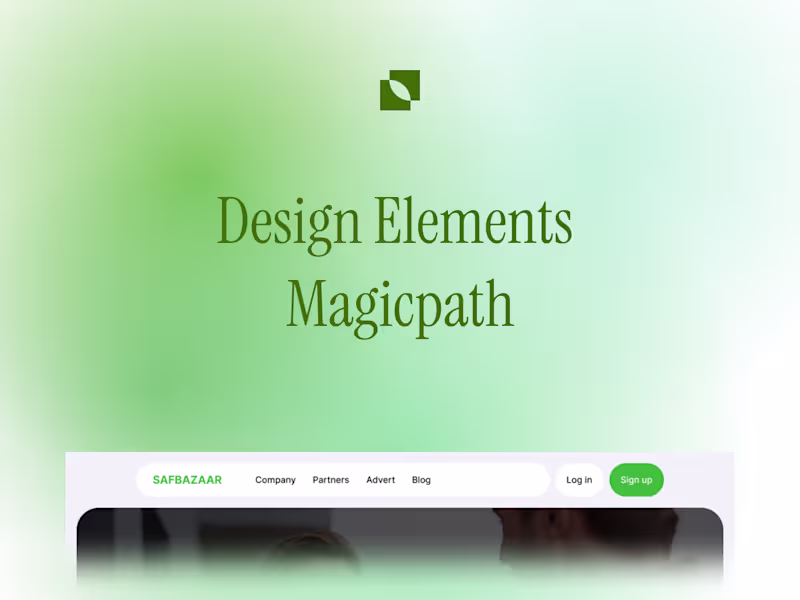 Cover image for Design Elements with MagicPath