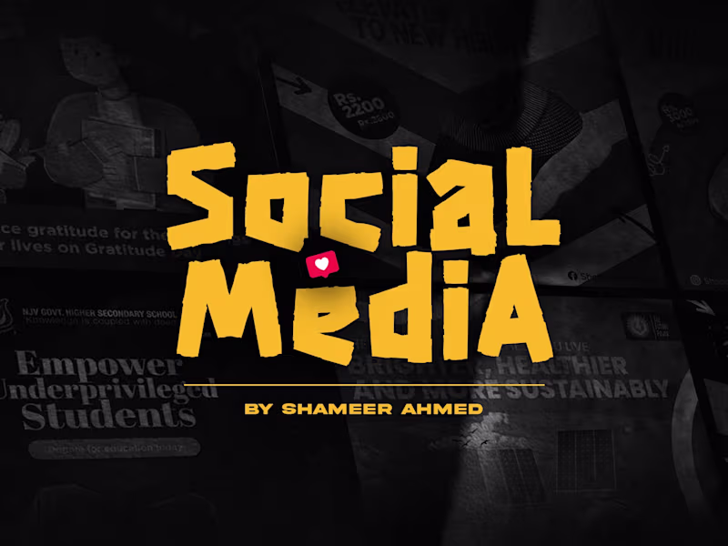 Cover image for Social Media Posts Designing