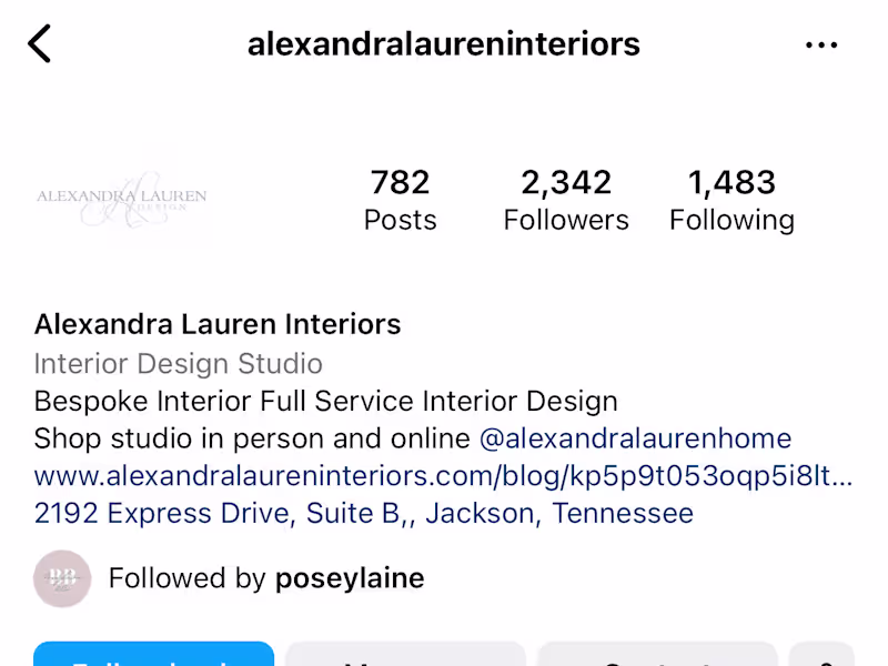Cover image for Alexandra Lauren Interiors