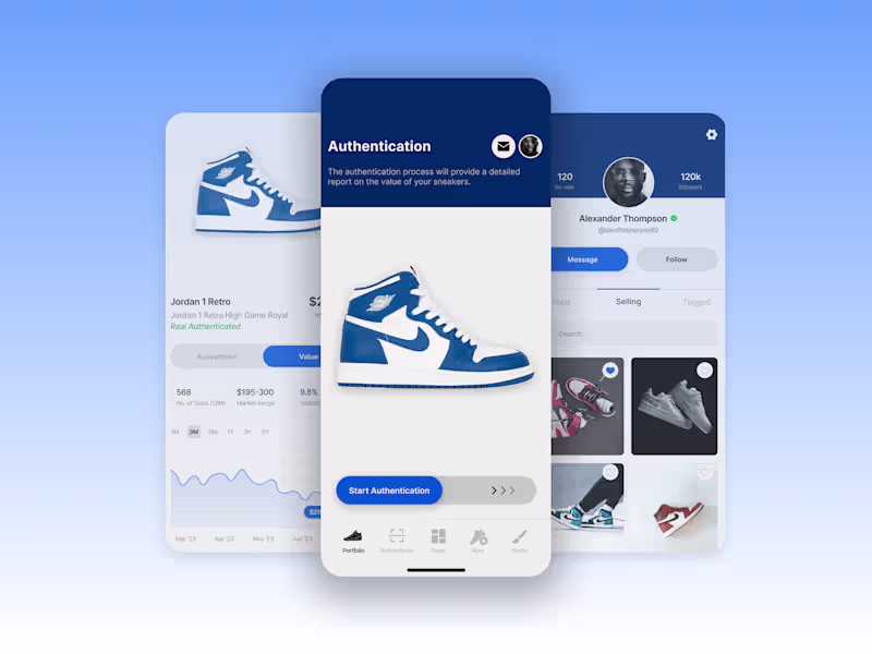 Cover image for Sneaker Check: AI Authentication Mobile App