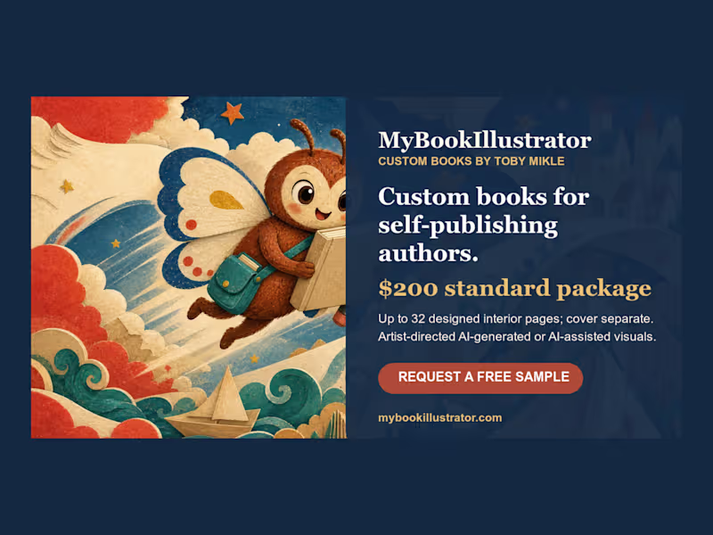 Cover image for I’ll build your children’s book for print and KDP
