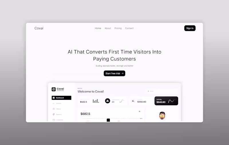 Cover image for Hero Section Design (Figma / Web Design)