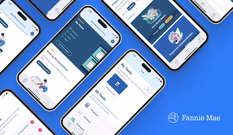 Cover image for Fannie Mae - Mobile App Re-design