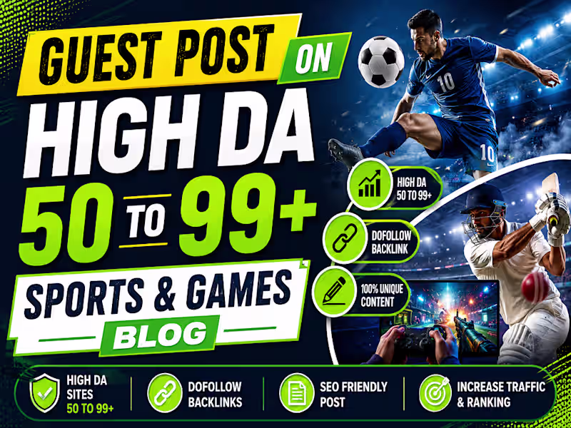 Cover image for I Will Build High-Quality Guest Post Backlinks for SEO Growth