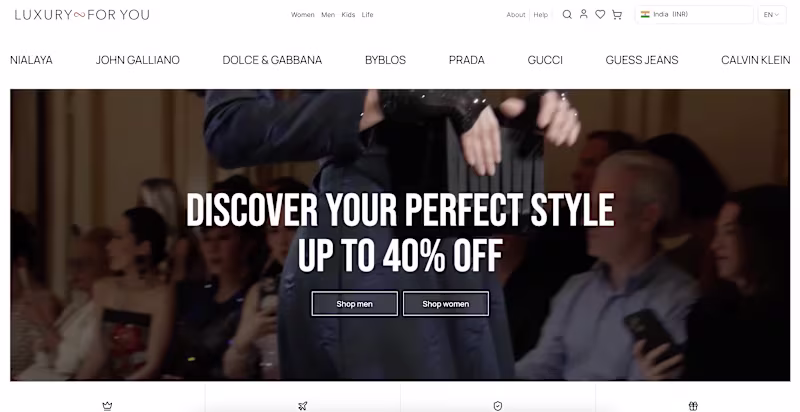 Cover image for Development of a Global Luxury Fashion E-Commerce Platform