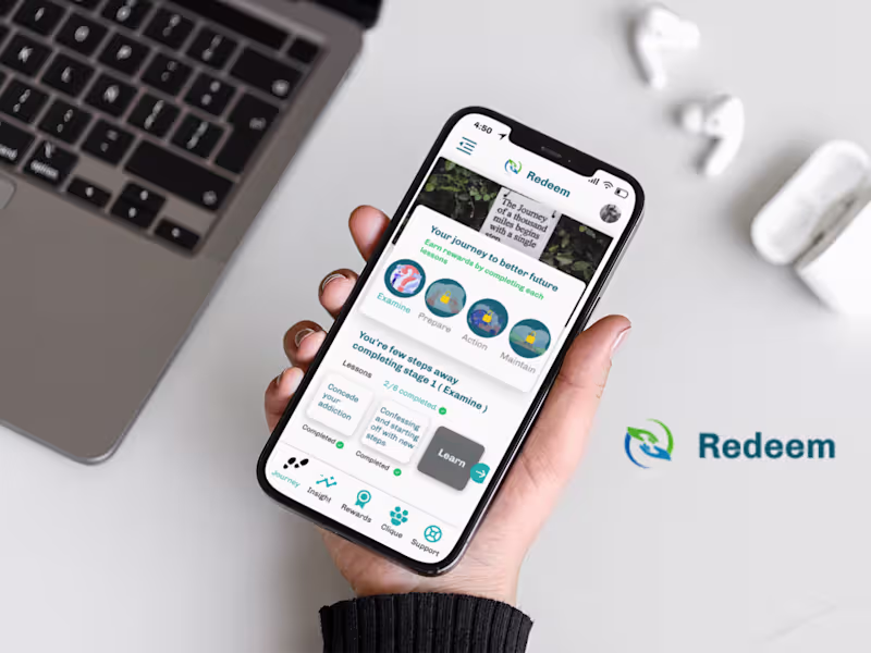 Cover image for Redeem Strategic Vision ( UI/UX Design )
