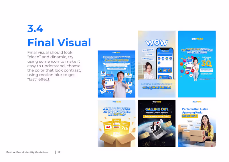 Cover image for Fastrac Social Media Brand Guidelines Development